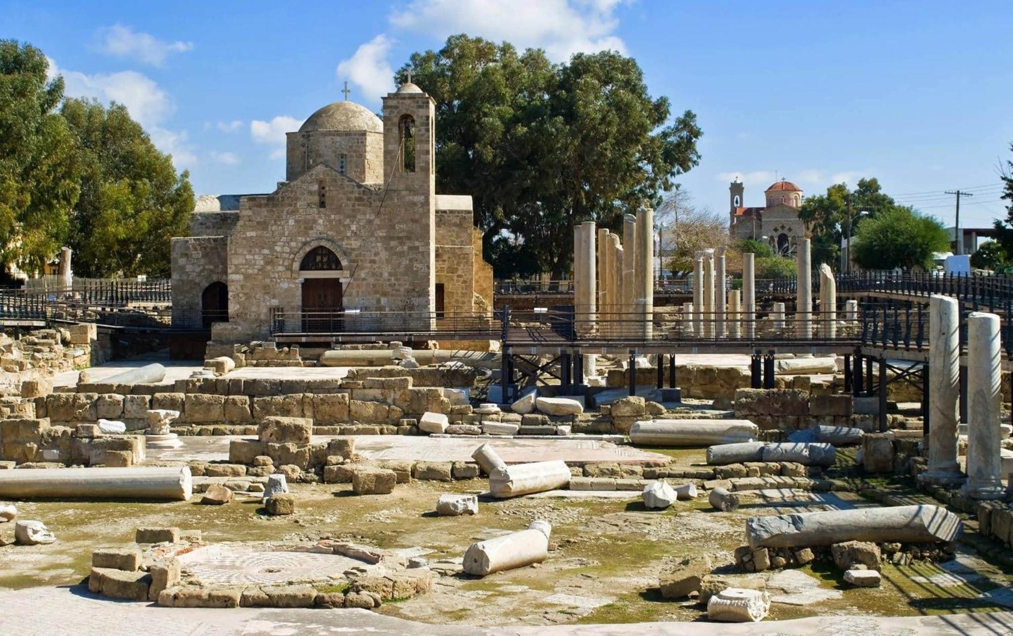 Paphos Basilica Holiday Resort מראה חיצוני תמונה